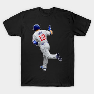 David Bote #13 Run for Homerun T-Shirt